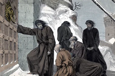 Penitenza di Enrico IV di Germania a Canossa