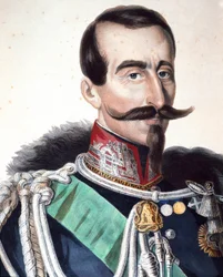 Ritratto di Alfonso Ferrero, Marchese di La Marmora (1804-1878), generale e politico italiano
