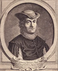 Ritratto di Baruch Spinoza (1632-1677), filosofo olandese