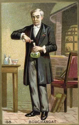 Ritratto di Bouchardat. Cromolitografia del XIX secolo