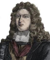 Ritratto di Charles Auguste de La Fare Conte de Laugeres (1644-1712), poeta francese