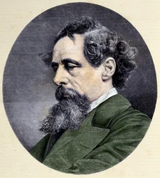 Ritratto di Charles Dickens (1812-1870), scrittore inglese
