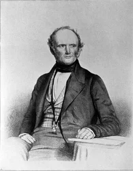 Ritratto di Charles Lyell (1797 - 1875), geologo scozzese.