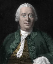 Ritratto di David Hume, filosofo scozzese (1711-1776)