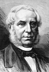 Ritratto di Edouard Drouyn de Lhuys, politico francese (1805 - 1881) - in Les Contemporains, s.d. fine XIX secolo