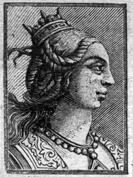 Ritratto di Emma, figlia di Lotario II, re d