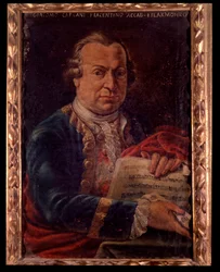 Ritratto di Giacomo Carcani, compositore italiano