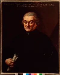 Ritratto di Giuseppe Maria Caretti (1690-1774) compositore italiano Dipinto anonimo. XVIII secolo. Bologna, civico museo