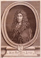 Ritratto di Jean Baptiste Lully (incisione)