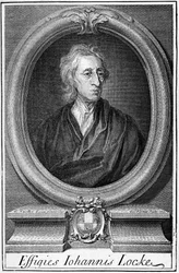 Ritratto di John Locke (1632-1704), filosofo inglese