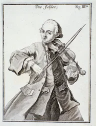 Ritratto di Leopold Mozart (incisione)