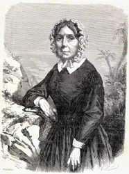 Ritratto di Madame Ida Pfeiffer (1798-1858), viaggiatrice austriaca