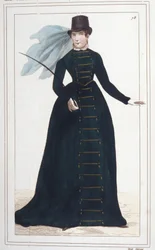 Ritratto di Maria-Paulette detta Paolina Bonaparte (1780-1825), Principessa Borghese. Incisione del 1830