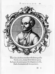 Ritratto di Philipp Aureolus Theophrast Bombast von Hohenheim Paracelsus