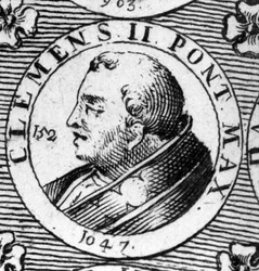 Ritratto di Papa Clemente II