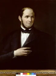 Ritratto di Saverio Mercadante (1795-1870), compositore italiano. Museo teatrale della Scala, Milano