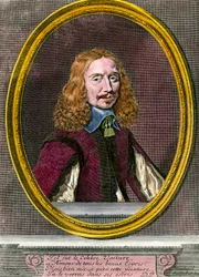 Ritratto di Vincent Car (1597-1648) scrittore francese Incisione del XVIII secolo Collezione privata
