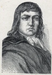 Ritratto di Vincent de Tinteniac (Cavaliere) (1764-1795) generale chouan