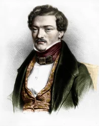 Ritratto del tenore francese Gilbert-Louis Duprez