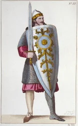 Ritratto del Paladino Orlando, nipote di Carlo Magno