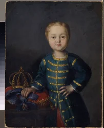 Ritratto dello zar di Russia Ivan VI Antonovich