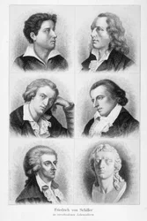 Ritratti di Friedrich von Schiller (1759 - 1805)
