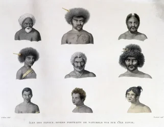 Ritratti dei Papua dell
