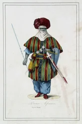 Principe africano - in "I diversi popoli della terra" di Padre Paul Jonhanneaud, Libreria dei Buoni Libri
