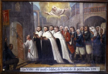 Processione commemorativa della città di Pont-l