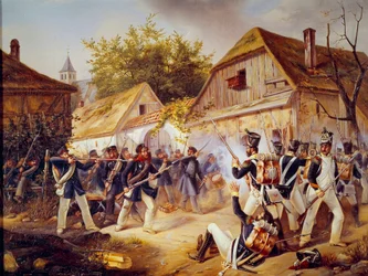 Campagna russa: La resa delle truppe di Vandamme alla battaglia di Kulm il 30/08/1813