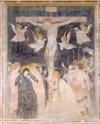 Scena della crocifissione, Abbazia di Pomposa, Italia