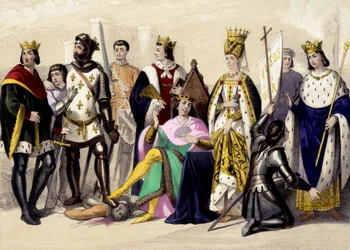 I Capetingi di Valois dal 1328 al 1422. Filippo VI, Giovanni II, Carlo VI, Isabeau di Baviera, Giovanna d