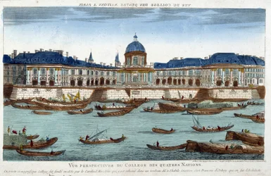 Il Collège des Quatre Nations - incisione