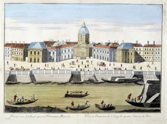 Il Collegio delle Quattro Nazioni - incisione