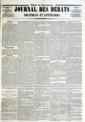 Il Journal des Débats del 05/09/1845