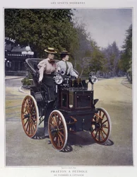 Il Phaeton a petrolio, tipo 1896 - in “Modern Sports”