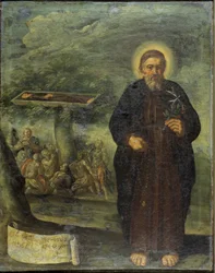 Il beato Gerardo Mecatti. Ritratto del fratello Gerardo detto Gerardo Tenque fondatore della confraternita ospedaliera di Gerusalemme (gli ospedali di San Giovanni) che divenne l