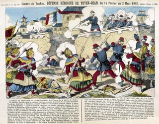Guerra del Tonchino: la difesa di Tuyen Quan (Tuyen-Quan), Vietnam dal 14 febbraio al 3 marzo
