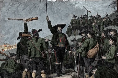 Patriota tirolese Andreas Hofer (1767-1810) - Ribellione del Tirolo nel 1809: Il patriota tirolese Andreas Hofer