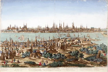 Veduta di Costantinopoli