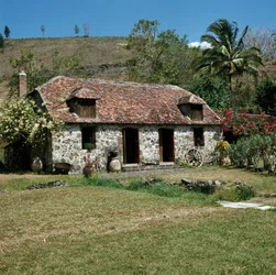 Vista della Pagerie, ex piantagione di zucchero e luogo di nascita della futura imperatrice Giuseppina