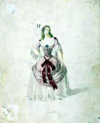 Costume di Violetta per l