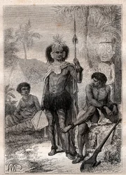 nativi delle Isole Marchesi - Viaggio del Capitano James Cook