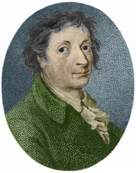 Ritratto di Franz Karl Achard. Chimico tedesco di origine francese (1753-1821)