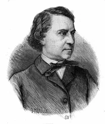 Ritratto di Louis Blanc, politico e storico francese (1811-1882)