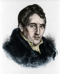 Ritratto del compositore tedesco Louis Spohr