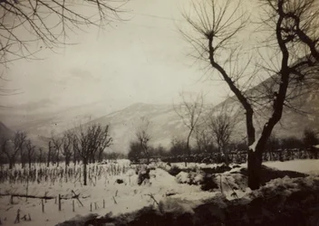 Album "Harriet Louise Self": una vista della valle del Brenta con neve