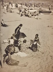 In spiaggia