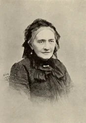 Clara Schumann (nata Clara Wieck - 1819-1896) pianista tedesca in vecchiaia