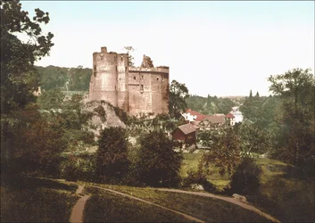 Clisson: il Castello - circa 1900